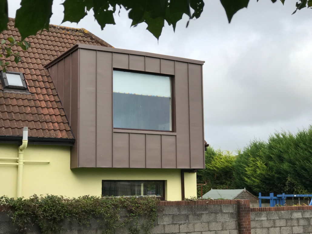 VM Zinc Pigmento Red Cork A & A Quinn Roofing