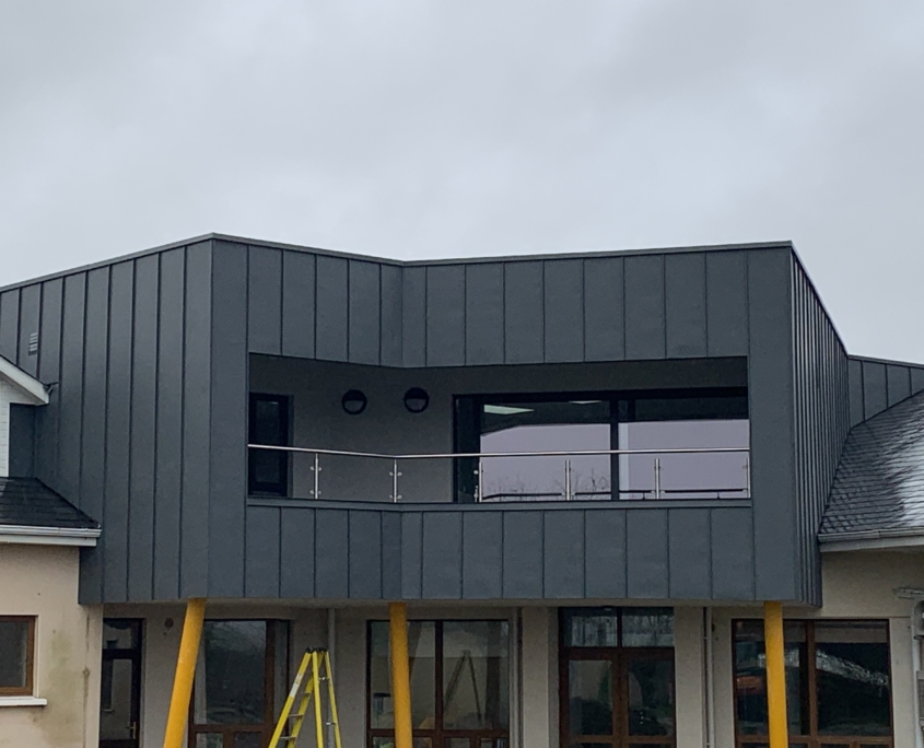 Zinc Roofing Cooper Cladding AA Quinn Roofiing Ireland